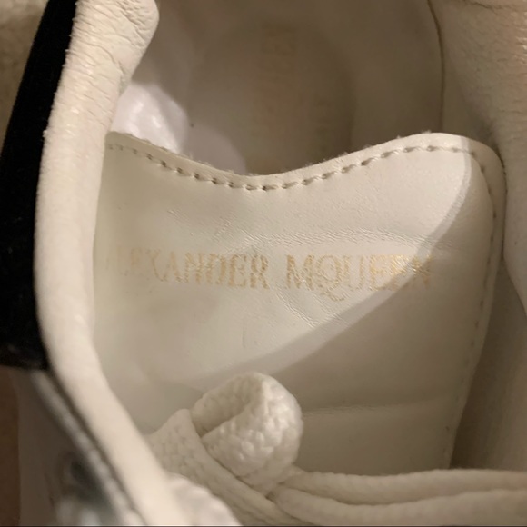 Alexander McQueen calf leather oversized running shoes - Picture 7 of 16